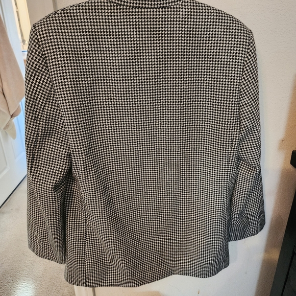 Women's H&M Houndstooth Blazer Size S - Picture 2 of 5